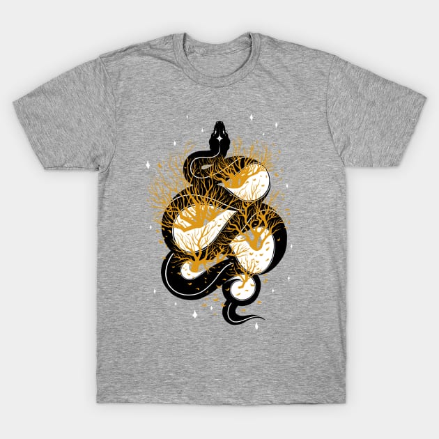 Boa Constrictor T-Shirt by Sariel Snowings